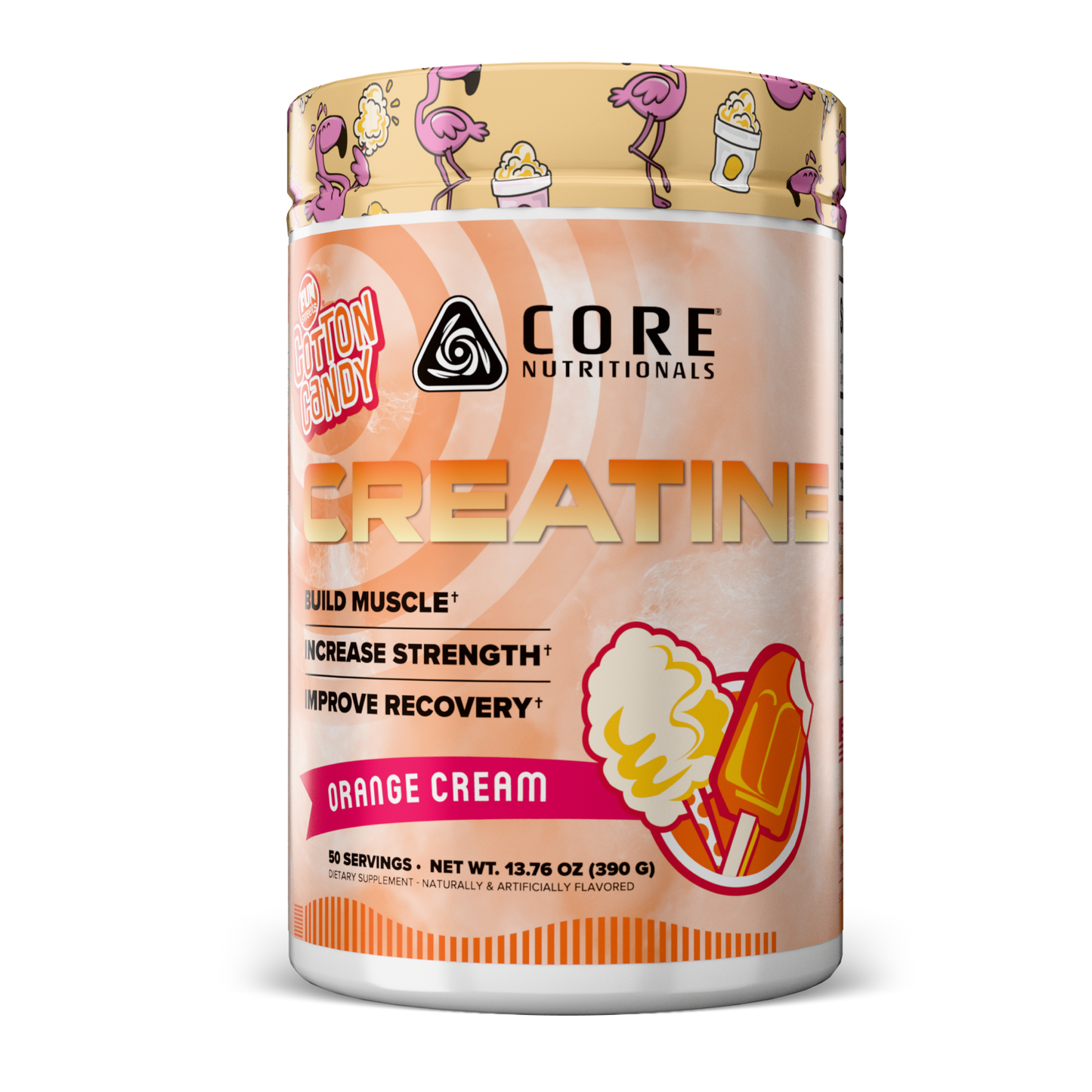 Core Nutritionals Fun Sweets® Creatine Powder for Strength, Performance & Muscle Growth