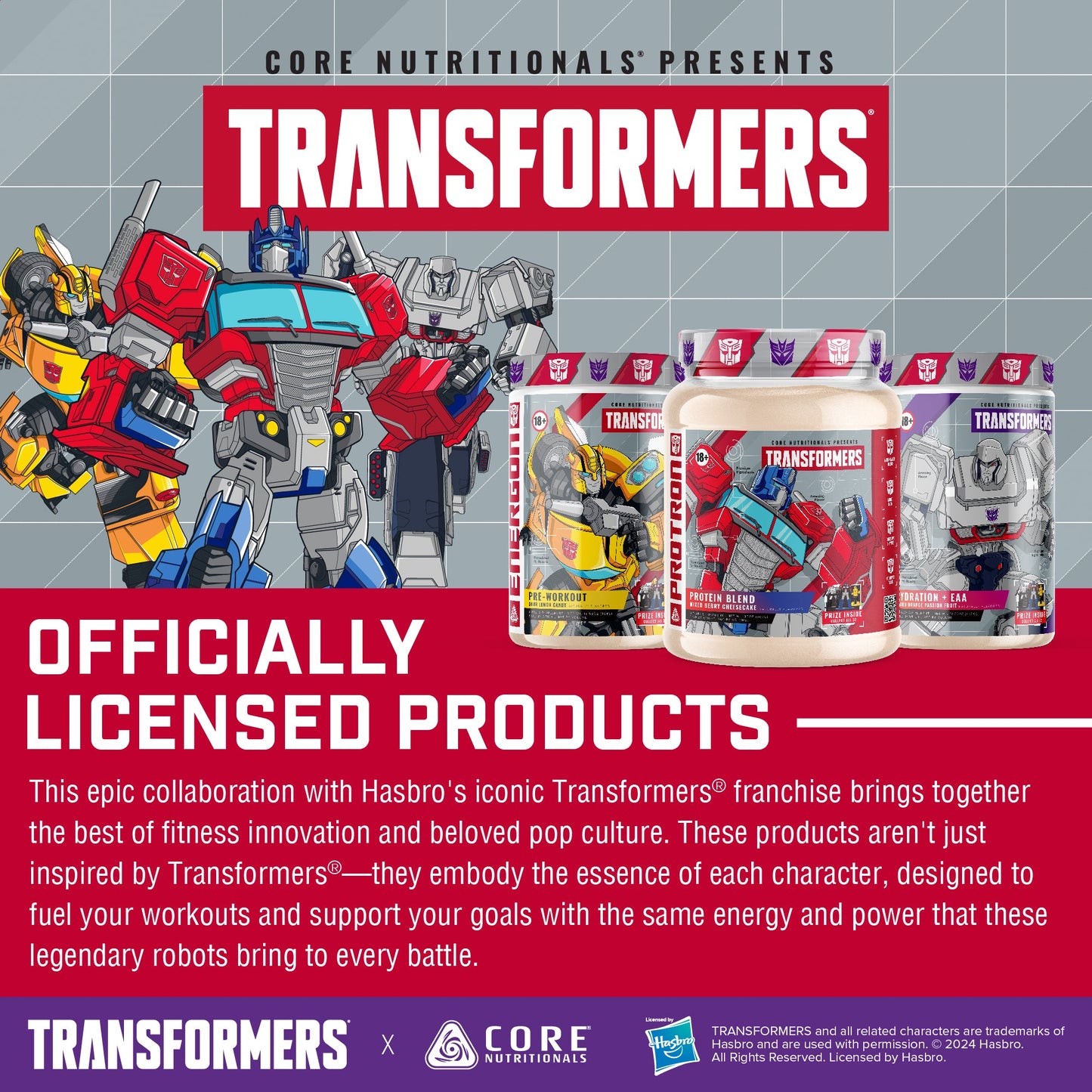 Transformers® Megatron Allspark with Full Blend of Electrolytes