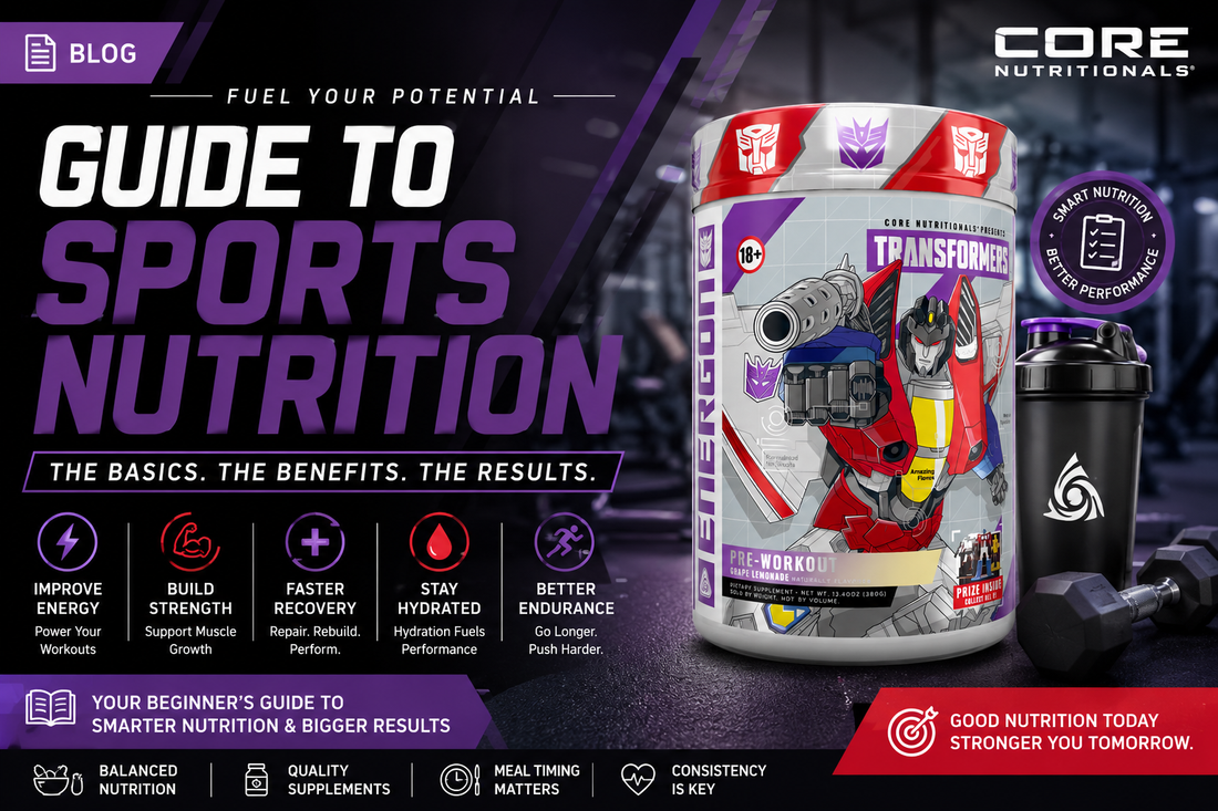 Beginner’s Guide to Sports Nutrition for Better Performance & Recovery