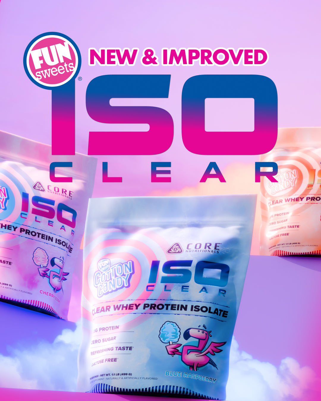 ISO CLEAR Delivers Improved Taste and On-the-Go Convenience