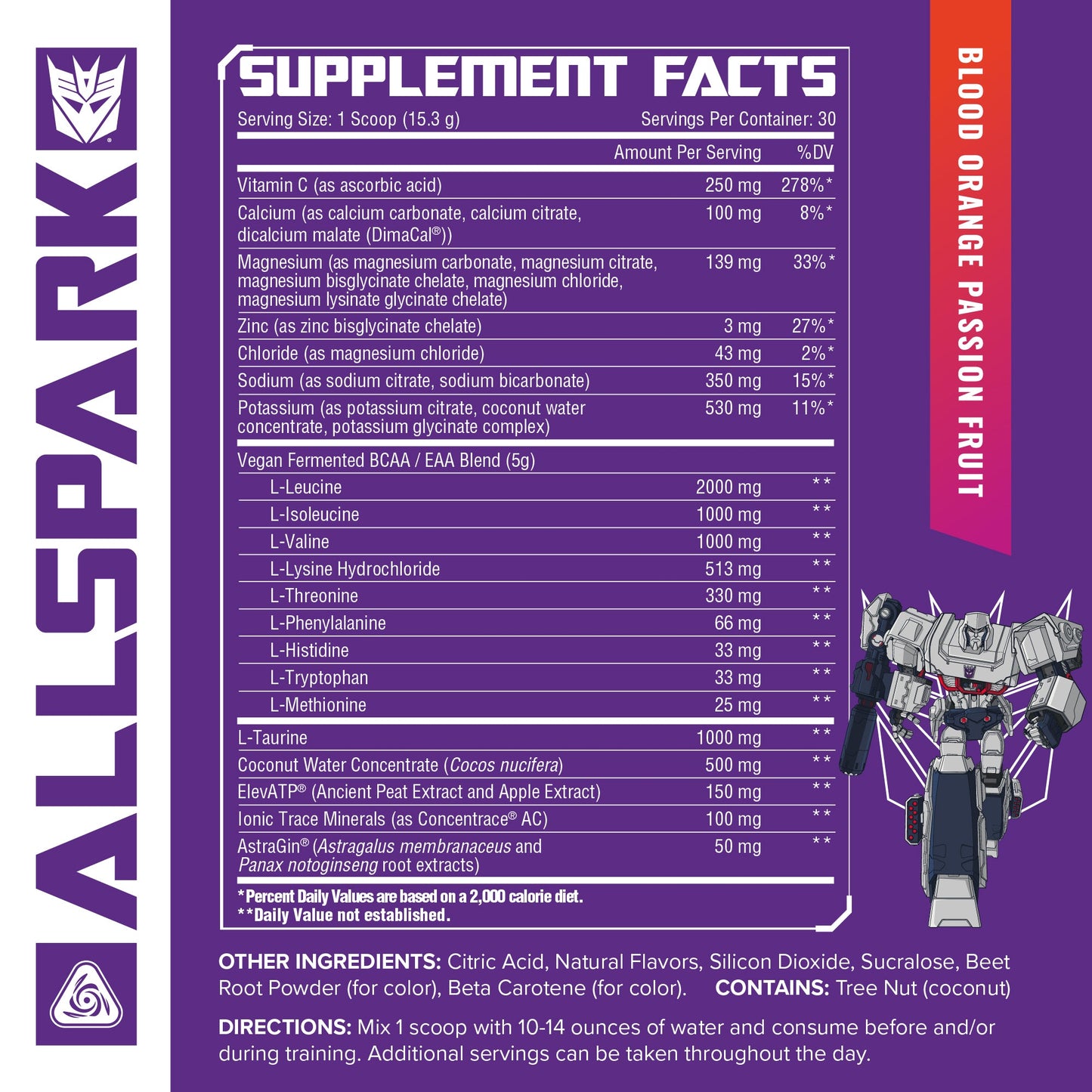 Transformers® Optimus Prime Allspark Hydration + EAA