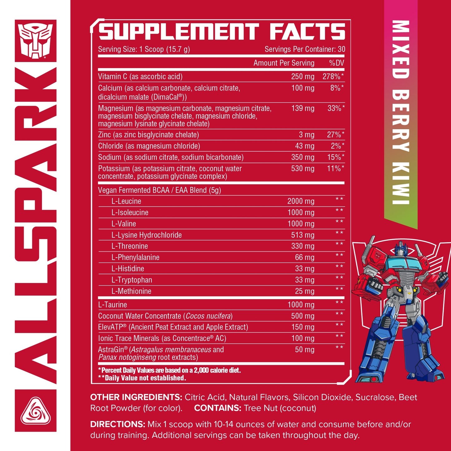 Transformers® Megatron Allspark with Full Blend of Electrolytes