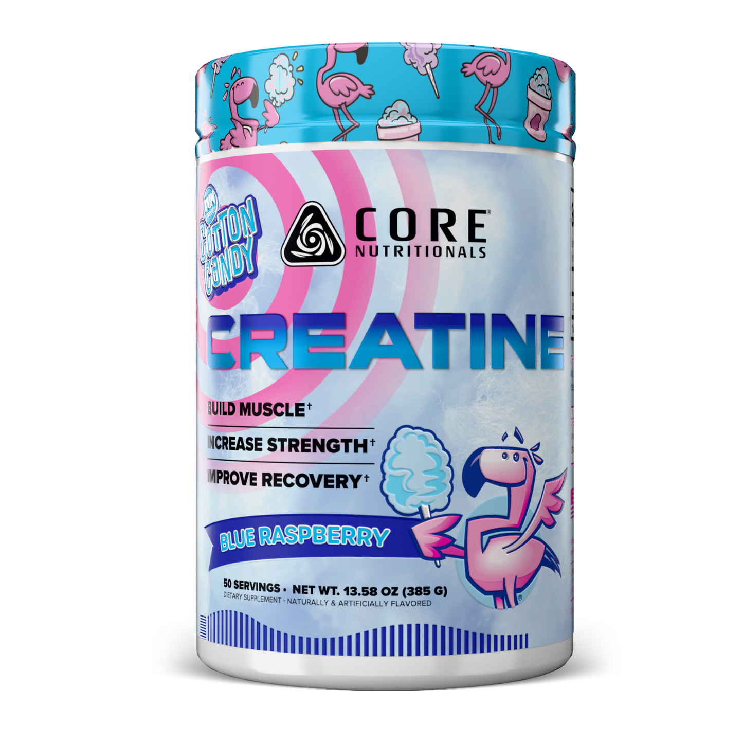 Core Nutritionals Fun Sweets® Creatine Powder for Strength, Performance & Muscle Growth