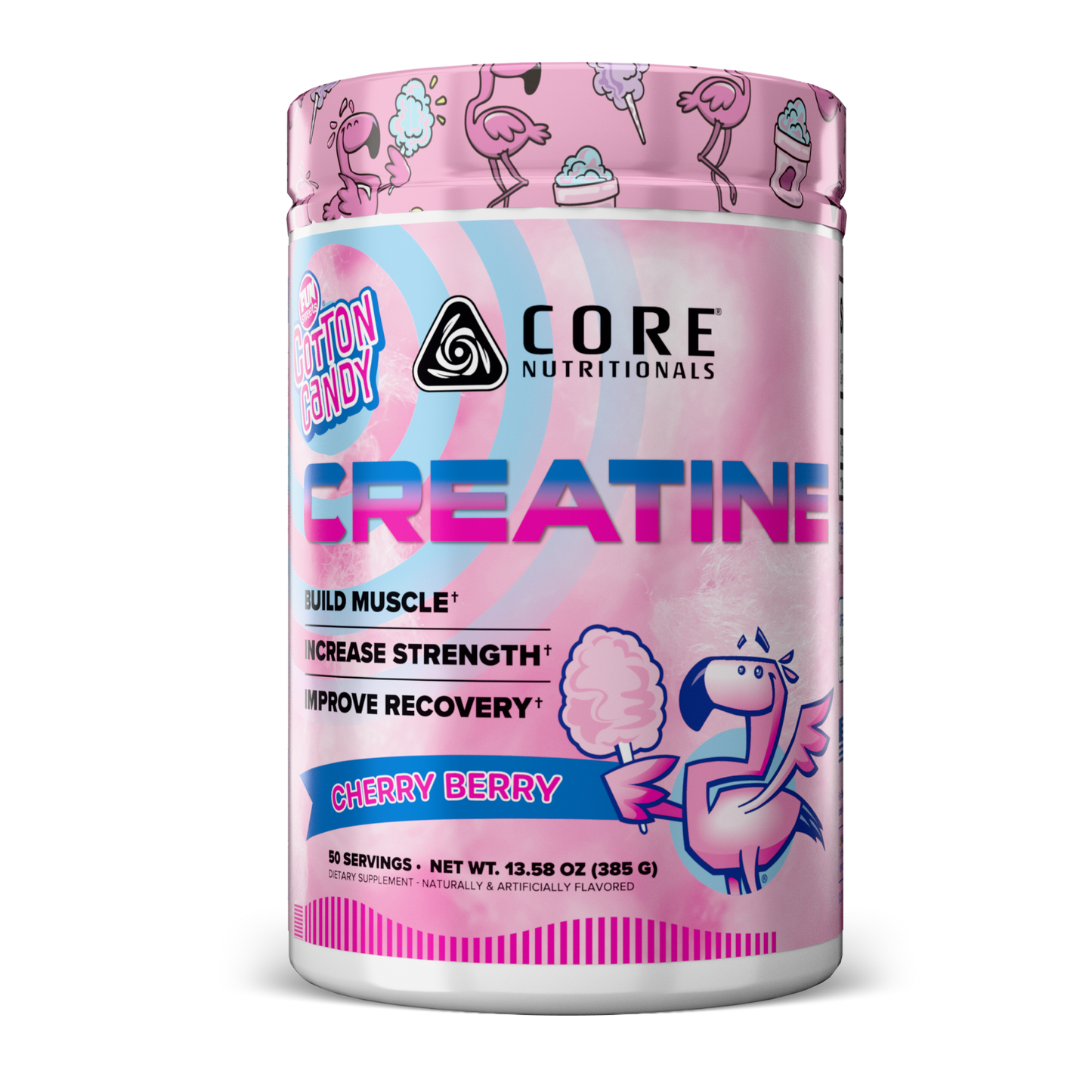 Core Nutritionals Fun Sweets® Creatine Powder for Strength, Performance & Muscle Growth