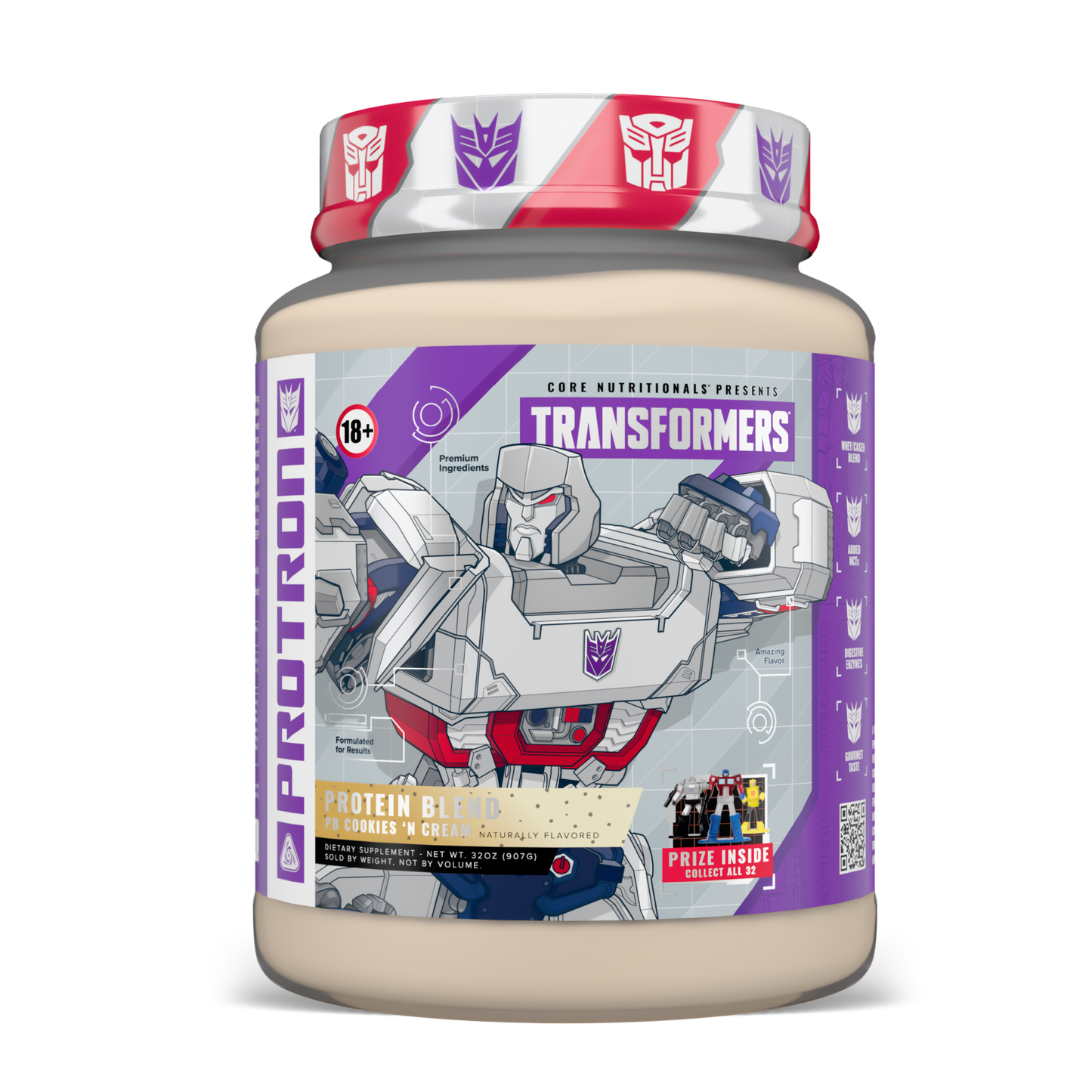 Transformers® Bumblebee Protron with High-Powered Protein Blend