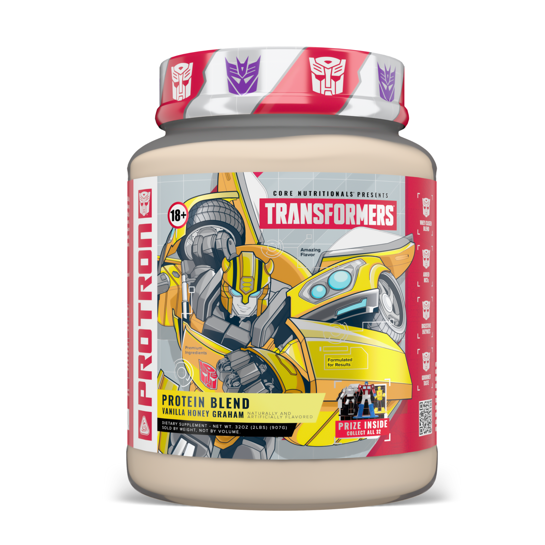Transformers® Bumblebee Protron with High-Powered Protein Blend ...