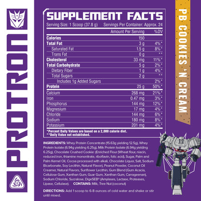 Transformers® Bumblebee Protron with High-Powered Protein Blend